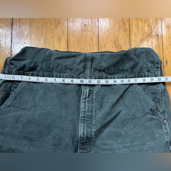 Forest Green Carhartt Work Overalls - Picture 5 of 5